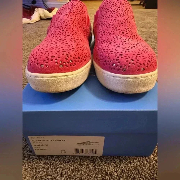 Jack Rogers sneakers Ronnie Slip on  size 8 pink flowers - Picture 9 of 10